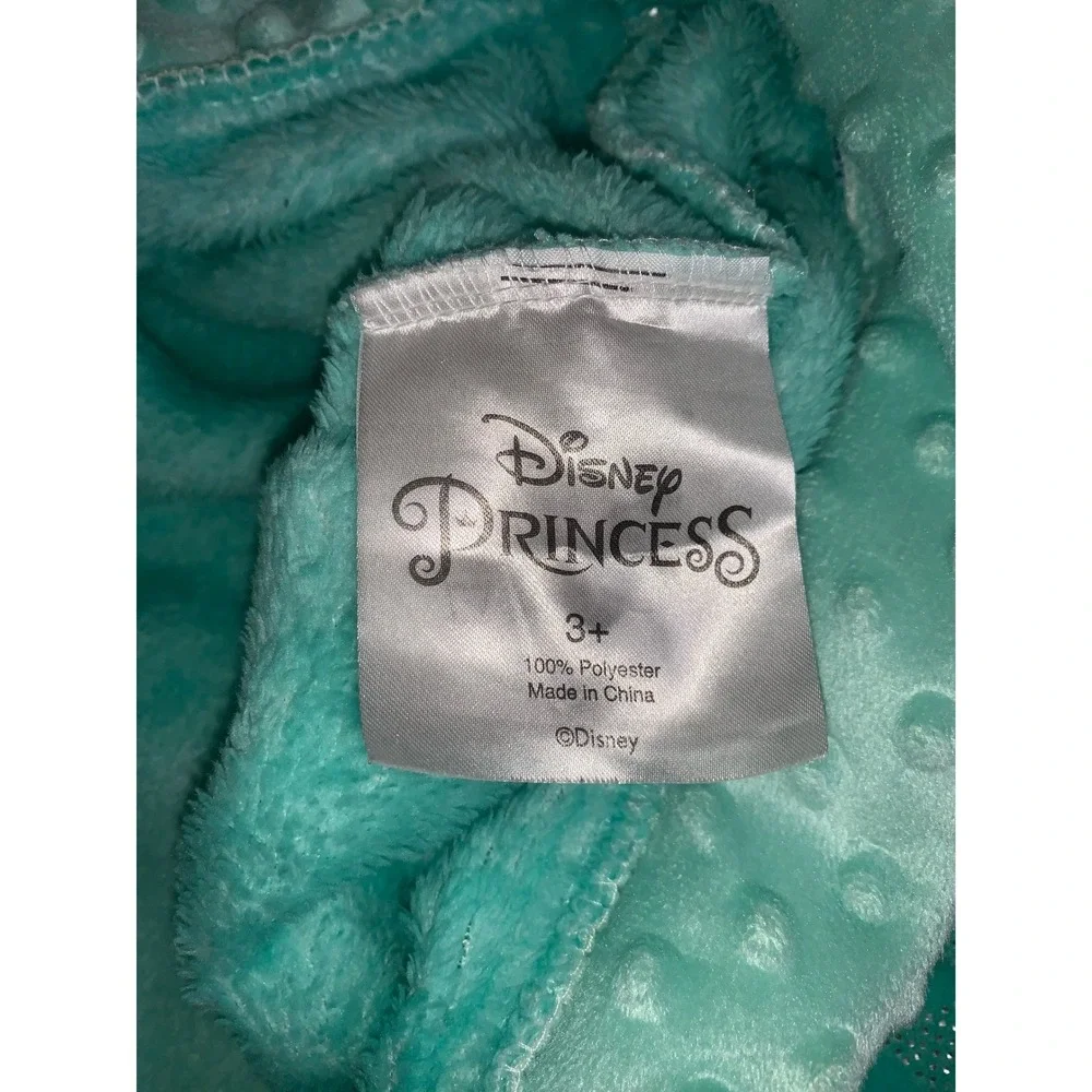 Disney Ariel The Little Mermaid Blankie Tails Mermaid Tail Blanket Aqua Green 3+